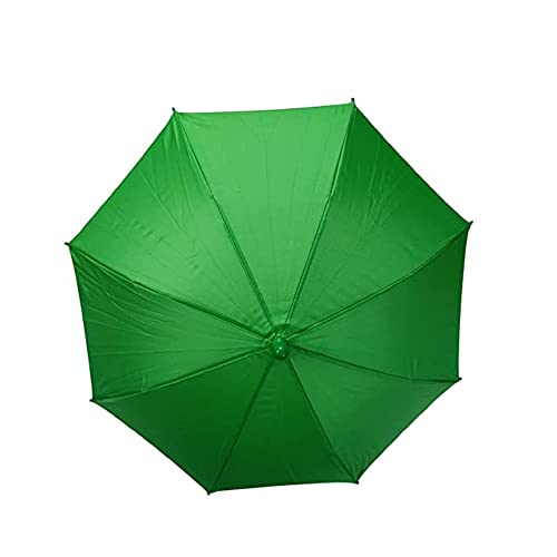 Image of Production Magic Umbrella 14 inch (Green) - Automatic Opening Parasol for Magicians | Body Loading Magic Prop for Stage Shows | Compact & Fast-Opening Illusion Gimmick