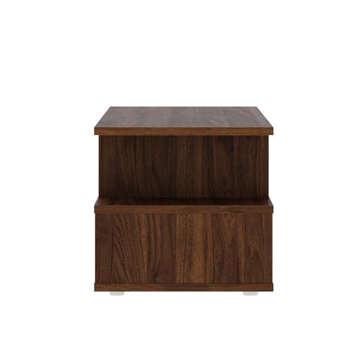 Image of Wakefit Center Table | 1 Yr Warranty | Coffee Table for Living Room Wooden, Tea Table for Living Room Wooden, Sofa Table, Free Installation from Brand, Modern Multi-Functional & Wobble-Free(Crema)