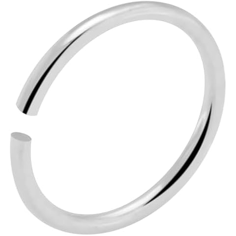 PiercingPoint 22 Gauge Tiny Hoop Nose Ring Cover