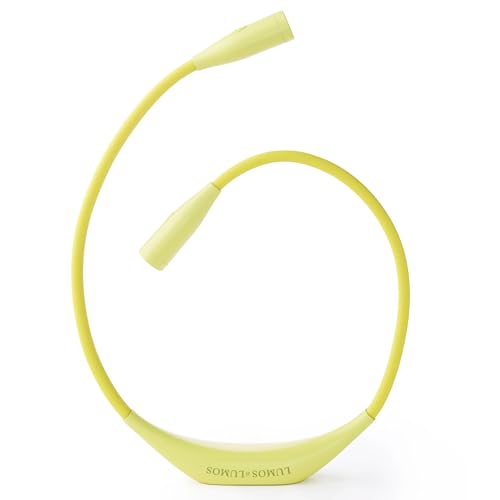 Image of Lumos Knitting Light, Crafter Light Around Neck for Knitters and Crocheters, 3 Colors & Adjustable Brightness. Portable, Wearable, Rechargeable&Long Lasting (Yellow)