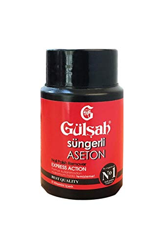 Express Nails Süngerli Aseton, 70 ml