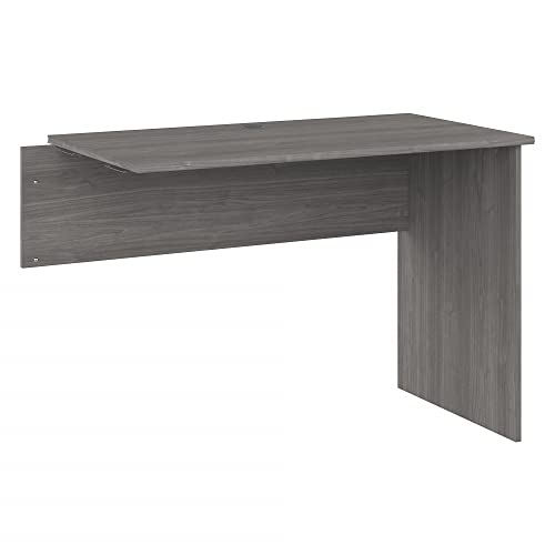 Bush Furniture Cabot 42W Shell Desk Return in Modern Gray