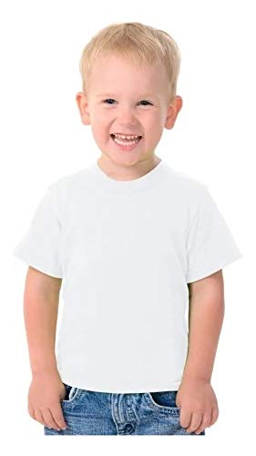 Camiseta infantil branca lisa Puc tamanho 2 cor:branco;tamanho:2 anos