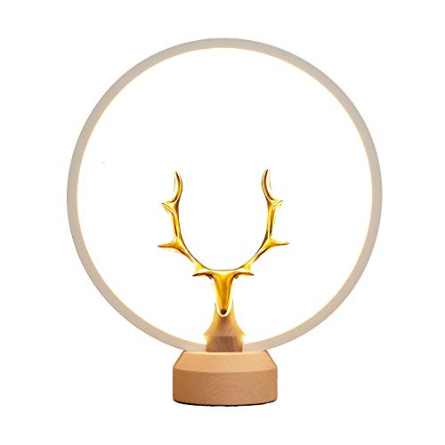 Lampe de chevet tactile à LED intensité réglable pour table de nuit chambre et bureau