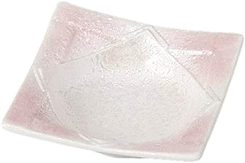 せともの本舗 Set of 10, Shokado Pink Cluster Shokado [4.3 x 4.3 x 1.5 inches (11 x 11 x 3.8 cm)] Reinforced [Restaurant, Ryokan, Japanese Tableware, Restaurant, Commercial Use, Tableware, Tableware,