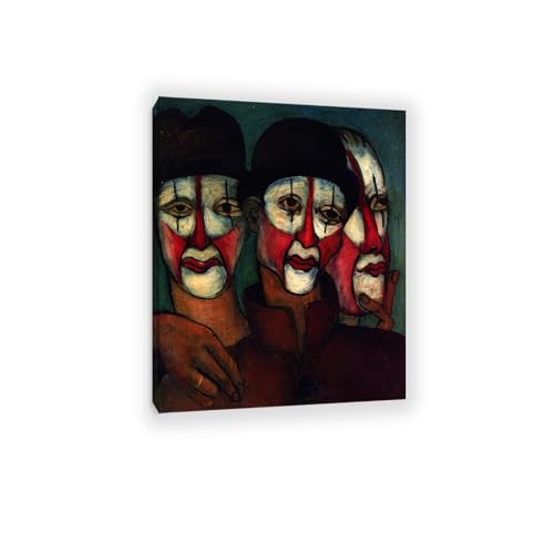 Reproduction peinture à l'huile Trois Mimes sur toile de haute qualité
