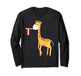 Photo Gallery giraffa lgbt bandiera carino arcobaleno gay pride glbt ragazza regalo maglia a manica Photo Gallery giraffa lgbt bandiera carino arcobaleno gay pride glbt ragazza regalo maglia a manica