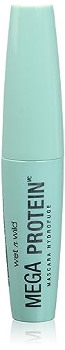 wet n wild Mega Protein Waterproof Mascara – Very Black, Black, 6 ml