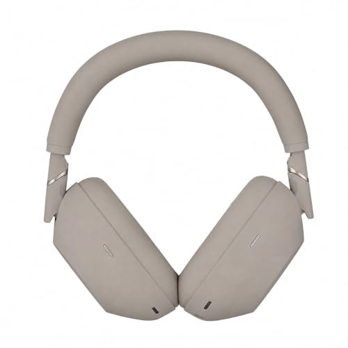 Image of Sony WH-1000XM6 Wireless Noise Canceling Headphones (Sandstone) Bundle