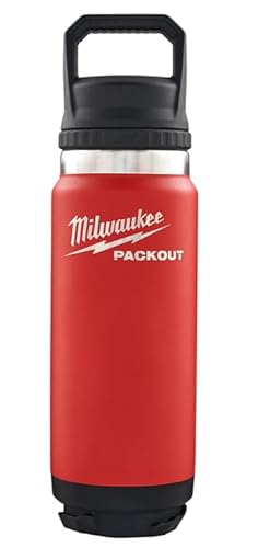 Milwaukee PACKOUT Bottle 710ml Chug Lid Red