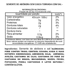 Semente de Abóbora Sem Casca Torrada e Salgada Importada1kg - X Roots