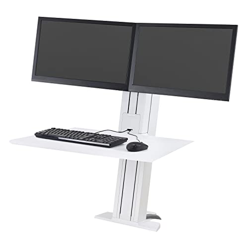 Amazon | エルゴトロン WorkFit SR デュアルモニター 昇降式ワーク 