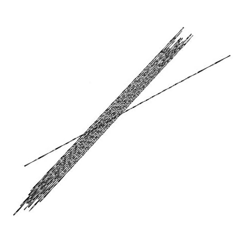 12 Pcs Scroll Saw Blades, with Spiral Teeth for Wood Metal Plastic Cutting Sawing Carve (#7) Cover