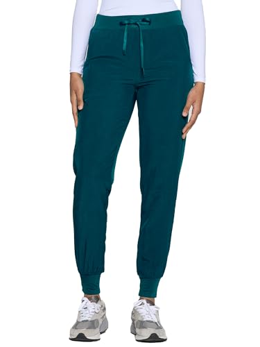 Image of COZYFIT Womens Scrub Pants - Soft Stretch Yoga Style with 5 Pockets, Slim Fit Jogger Scrubs Pants for Women