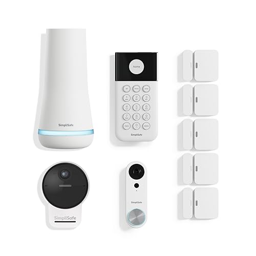 SimpliSafe 9 Piece Wireless Home Security System