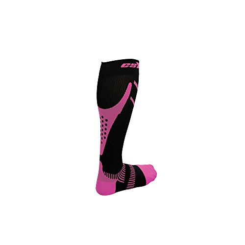 Image of CSX Compression Socks for Men and Women, Knee High, Recovery Support, Athletic Sport Fit,