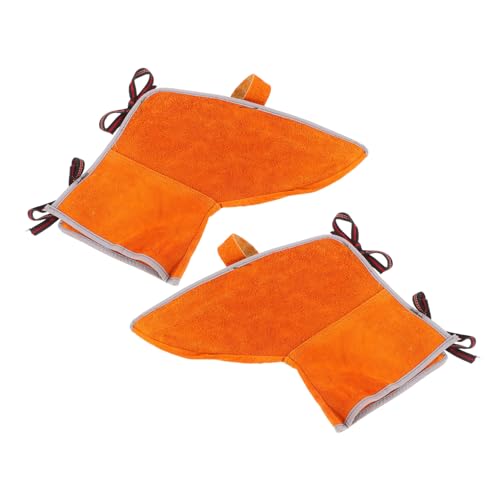 VILLCASE Welding Foot Covers Heat Insulation Leg Guards Fire Resistant Shoes for Men Welding Supplies Accessories