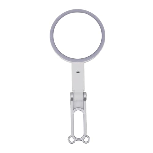 Espejo para maquillaje doble con luz y aumento 1X/5X