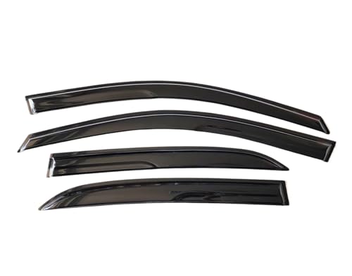 Déflecteur vent Accord 2003-2007 en finition haut de gamme pour vitres de voiture