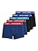 Produktbild JACK & JONES Herren Jaclee Trunks 5 Pack Boxershorts, Surf The Web, XL EU