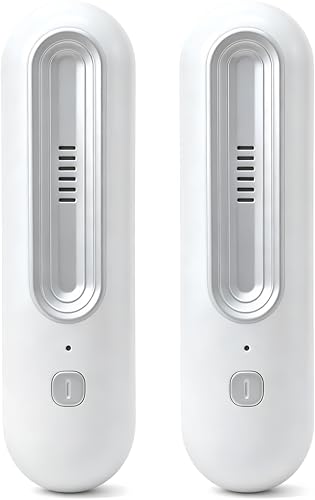2-Pack USB Rechargeable Fridge Deodorizer
