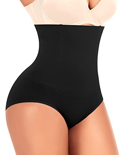 Image of Werena Tummy Control Shapewear Panties for Women High Waist Cincher Shaping Underwear Body Shaper Panty Girdle