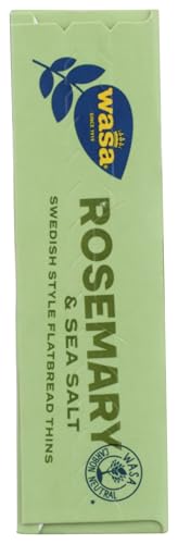 Wasa Flatbread Thins Crackers, Rosemary and Sea Salt, 6.7 Ounce (Pack of 1) - image 6