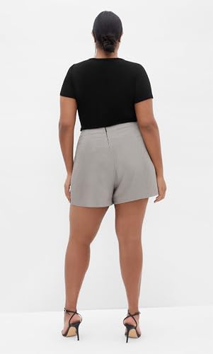 City Chic Women's Plus Size Skort - Hailey Check2