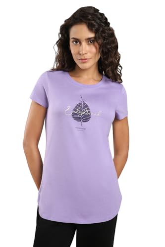 Image of Van Heusen Women's Cotton Regular Fit T-Shirt