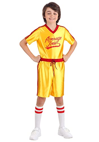 Kid's Dodgeball Average Joe's Costume Shirt and Shorts - Officially Licensed