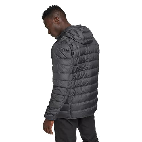 Eddie Bauer Men's CirrusLite Down Hooded Jacket, Dk Smoke Htr Recycled, X-Large Tall2