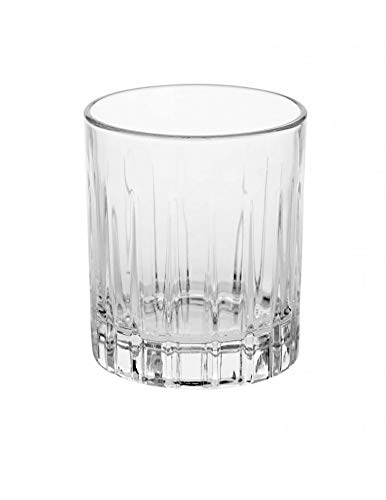 BRANDANI Set 6 Liquorino Vela Crystal Glass