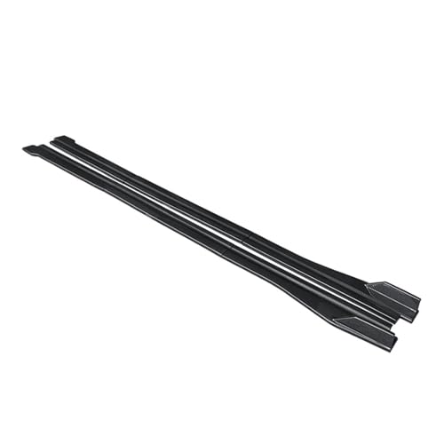 Extensiones de faldón Carbon Look para Peugeot 408 2010-2022, protector de bajos brillante