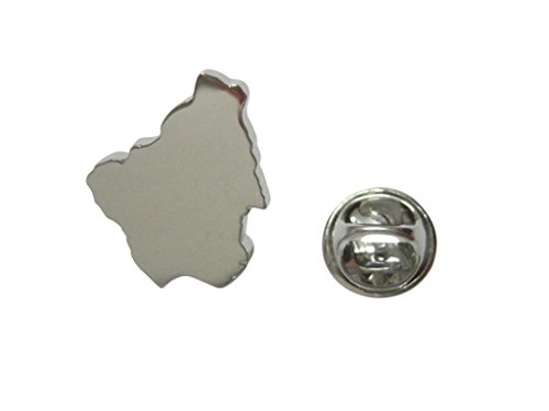 Kiola Designs Nigeria Map Shape Lapel Pin