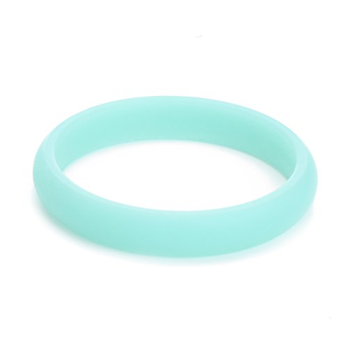Chewbeads Juniorbeads Skinny Charles Jr. Bangle Bracelet Glow in the Dark - Spearmint