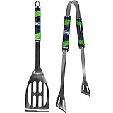 NFL Seattle Seahawks Steel BBQ Tool Set (2 Piece)