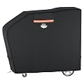 EVRBUL Outdoor Charcoal Grill Cover for Masterbuilt Gravity Series 560/800 Digital Charcoal Grills Heavy Duty 420D Waterproof Smoker Cover with Reflective Strip Air Vents 57" L x 19" W x 45" H