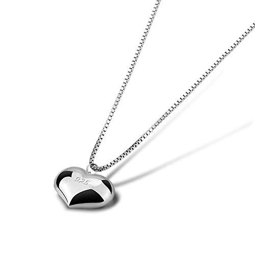 TXCLTS Collares de la Cadena del Cuello de la lámpara para Mujeres Bell Heart Pendants Joyería de Goma Luz de Regalo