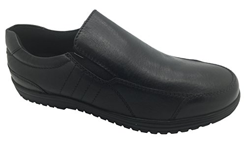 Dr Keller Jeremy lederen bovenste Slip op formele ronde teen klassieke schoenen