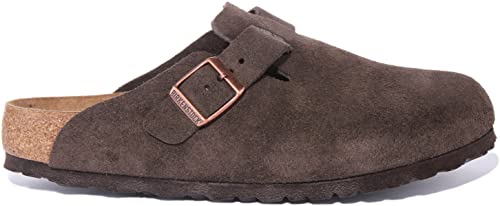 Image of Birkenstock Women's Boston Suede Clogs