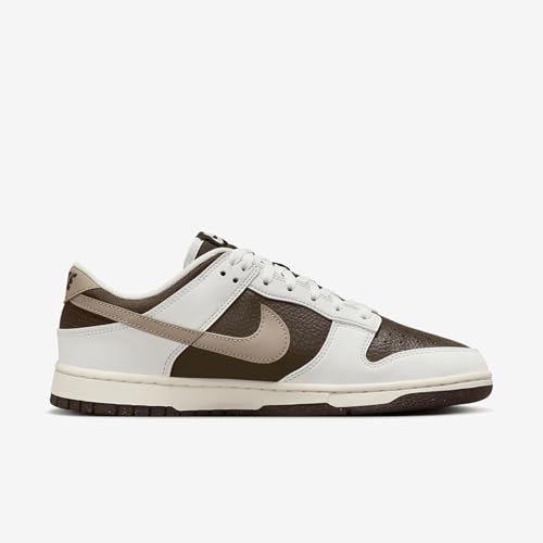 Nike Dunk Low Men's Shoes (HF4292-100, Summit White/Baroque Brown/) Size 113