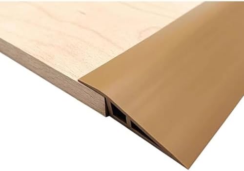 Self-Adhesive Vinyl Door Threshold Strip - Durable Floor Transition for Doorways - Perfect for Sweeping Robots & Wheelchair Access - Easy Installation