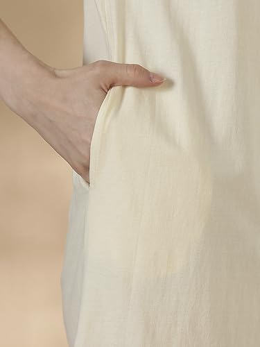 Image of 9shines Label Hosiery Cotton Knee Length Short Night Dress | Short Nighty for Women with Pocket | Graphic Print Nightwear | Night Gown for Women (M-7XL)