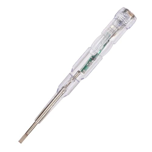 Image of AC 24-250V Contact Electrical Detector Slotted Screwdriver Tester Pen Digital Voltage Tester
