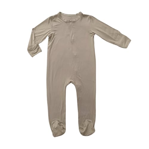 Avee & Co Footie Pajamas - Quick Magnetic Fastener Sleeper for Baby Boy and Girl (0-24 months)