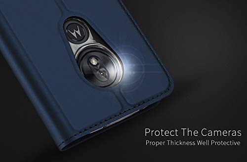 DUX DUCIS Cover Moto G7 Play, Flip Caso Pelle PU