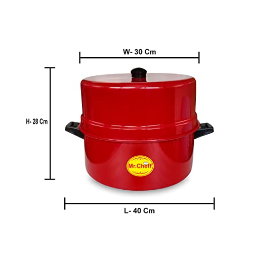 South-Indian-Thermal-Rice-Cooker-with-Stainless-Steel-Pot-15Kg-Aluminium-Steamer-525-Ltr