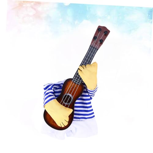 Disfraz de Guitarra para Perro Talla L miniatura 5