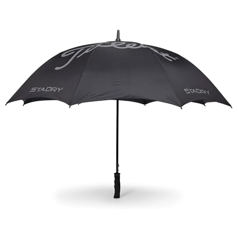 Titleist StaDry Golf Umbrella with UV Protection Cover