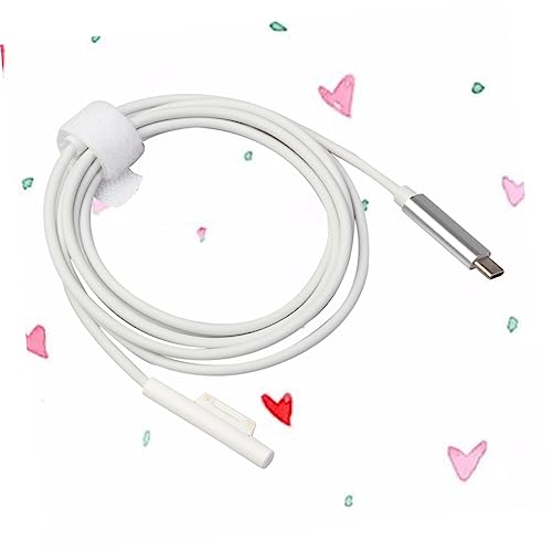 Cable convertidor tipo c 60w para Surface Pro 6 que soluciona la falta de cargador ligero 7